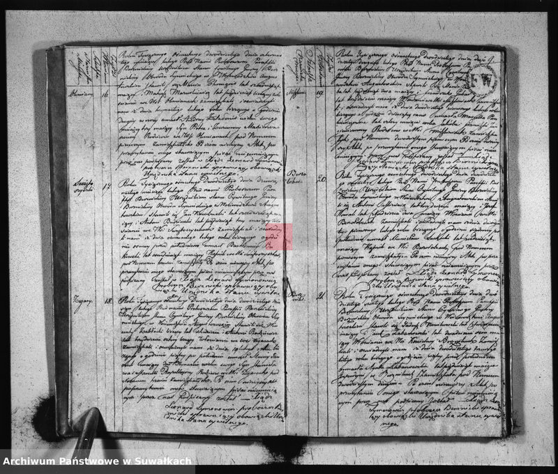 Obraz 6 z jednostki "Akta Zeszłych Gminy Berznickiey od dnia 1-o Stycznia 1820 Roku"