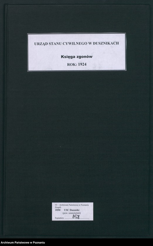 Obraz 2 z jednostki "Księga zgonów [Rejestr poboczny zgonów]"