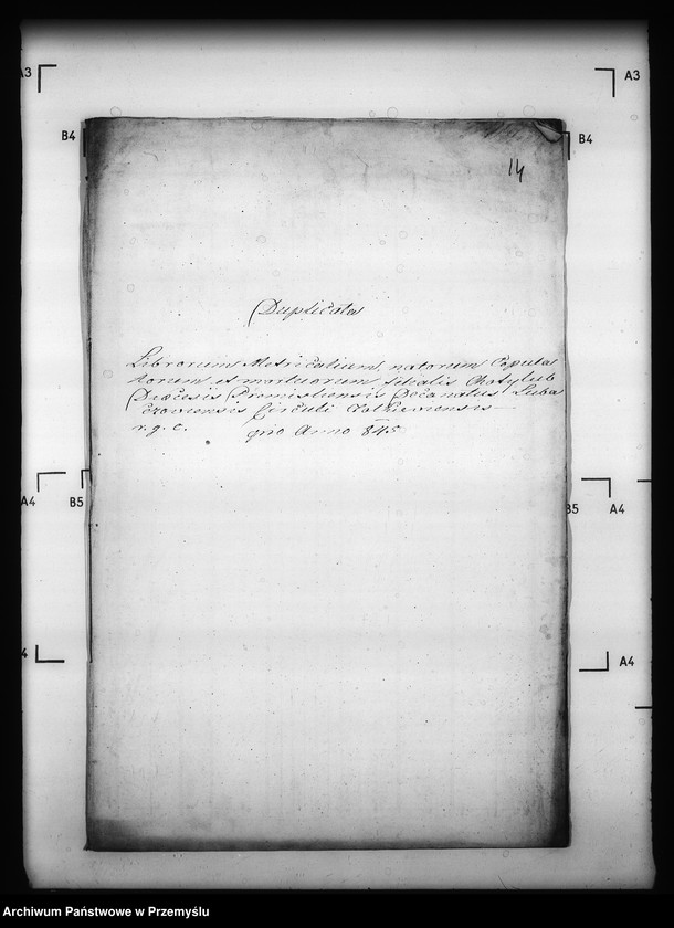 image.from.unit.number "[Kopie ksiąg metrykalnych parafii Podemszczyzna z filiami Chotylub, Krzywa (dekanat Cieszanów)]"