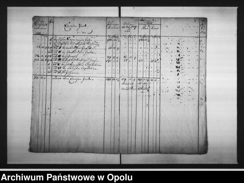 Obraz 10 z jednostki "Acta Specialia des Magistrats zu Oppeln wegen Abnahme der Rechnungen und Casse des Hospitals St: Alexi"