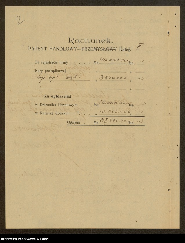 Obraz 4 z jednostki "Szmul Buchowajc- sprzedaż perfum i galanterii"