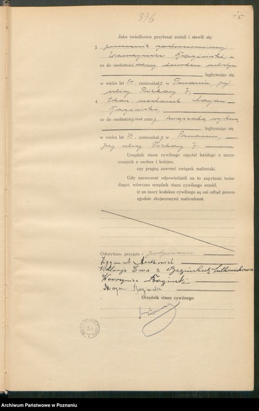 image.from.unit.number "Księga miejscowa małżeństw tom IV [Rejestr główny małżeństw]"