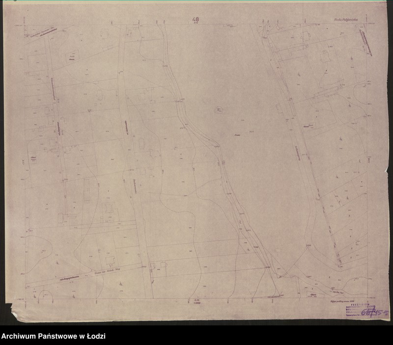 Obraz 5 z jednostki "Plan miasta Rudy Pabianickiej Sekcja 48"