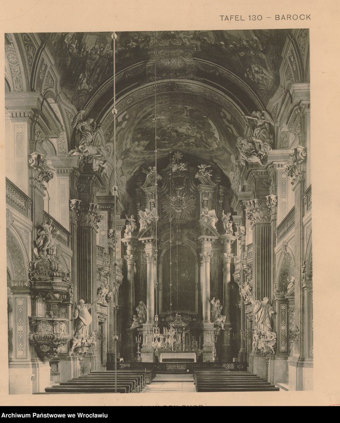 Obraz 1 z kolekcji "Kościół św. Macieja (Matthiaskirche) we Wrocławiu w latach 1890-1930 w zbiorze ikonograficznym Archiwum Państwowego we Wrocławiu111"