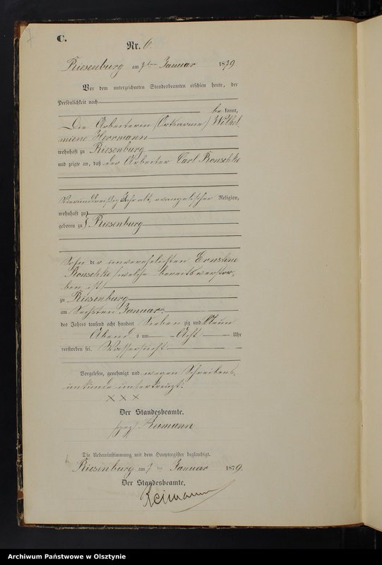 image.from.unit.number "Sterbe-Neben-Register Nr 1 - 125"