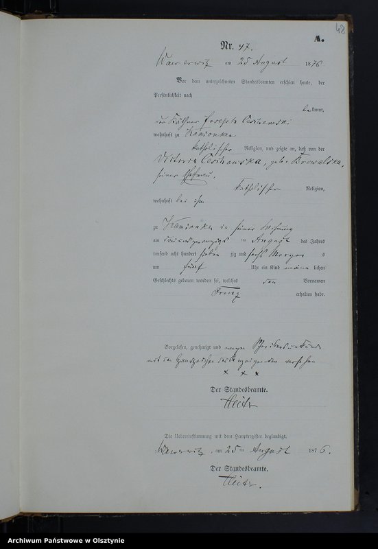 image.from.team "Urząd Stanu Cywilnego w Wielkich Bałówkach pow. nowomiejski"