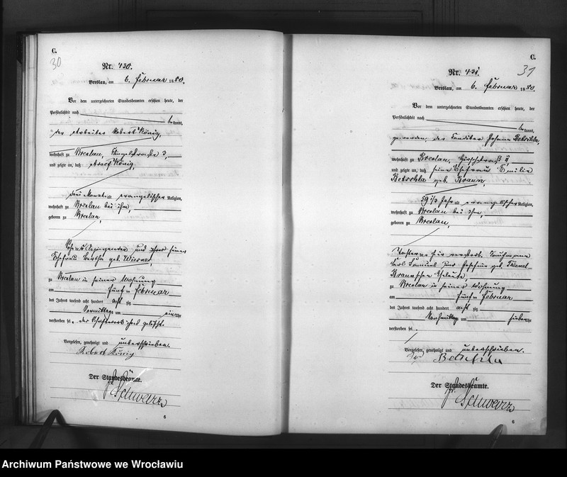 image.from.unit.number "Sterbe-Haupt-Register Breslau I 1880 Band 2"