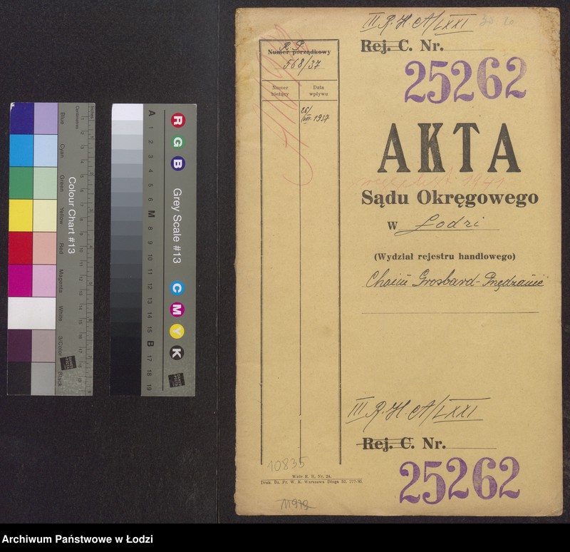 Obraz 2 z jednostki "Przędzanić- Chaim Grosbard- sprzedaż nici farbowanych"