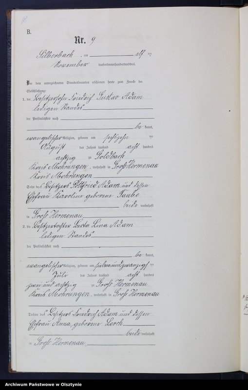 image.from.unit.number "Heiraths-Neben-Register Nr 1 - 10"
