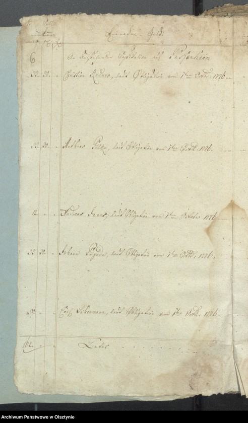 image.from.unit.number "Passenheimsche Hospital-Rechnung"