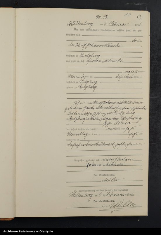 image.from.unit.number "Sterbe-Neben-Register Nr 1 - 156"