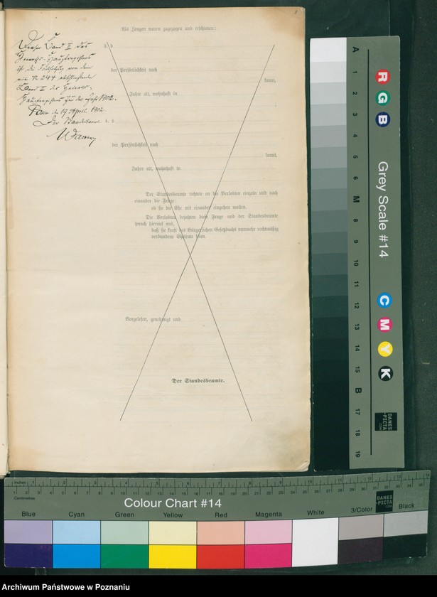 Obraz 4 z jednostki "Księga miejscowa małżeństw t. II"
