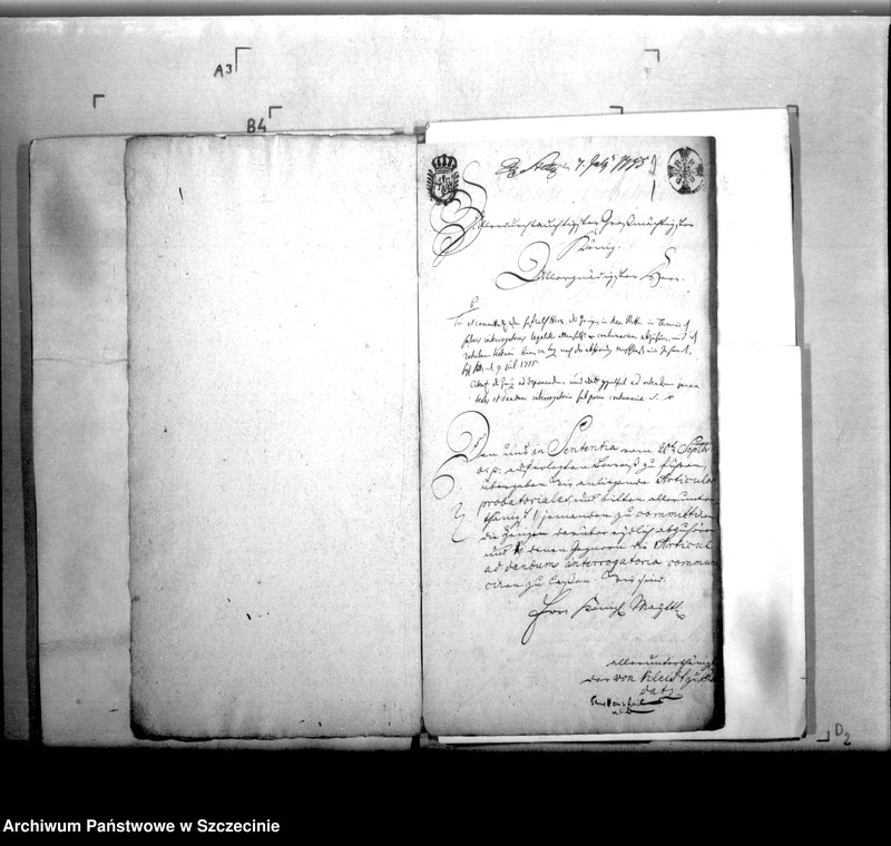 Obraz 4 z jednostki "Von Kleist zu Raddatz contra die Stadt Neustettin in po: Turbationis an der Braugerechtigkeit"