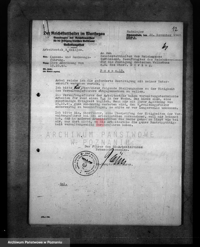 Obraz 16 z jednostki "Anweisung über richtige Arbeitsführung bei den Arbeitestäben"