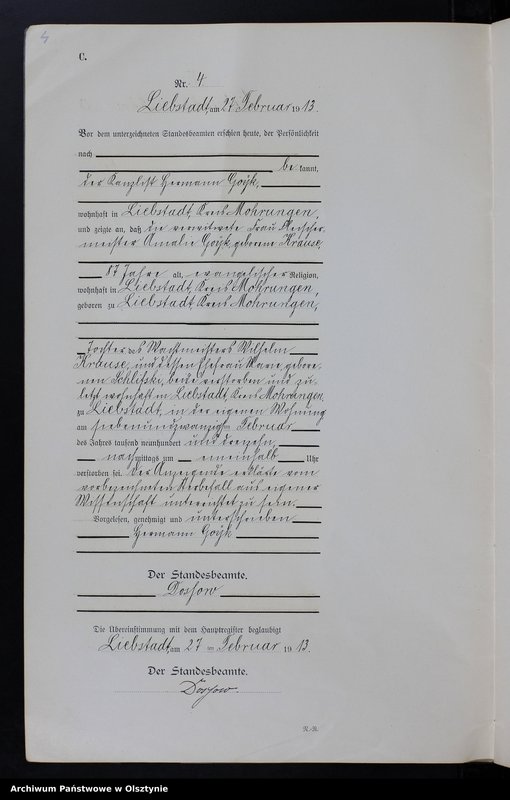 image.from.unit.number "Sterbe-Neben-Register Nr 1 - 47"