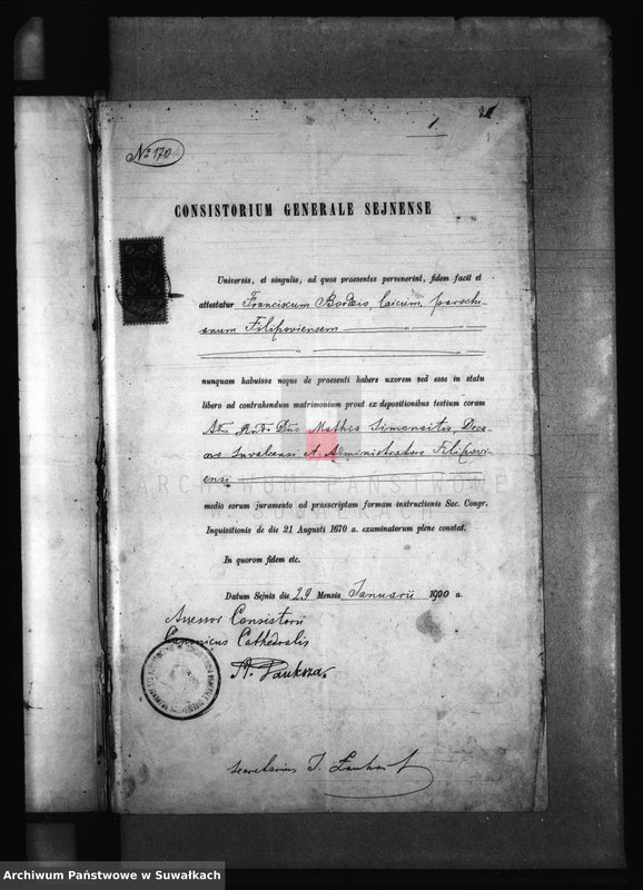 image.from.unit.number "Dokumenty Filipovskago Prichoda za 1900"