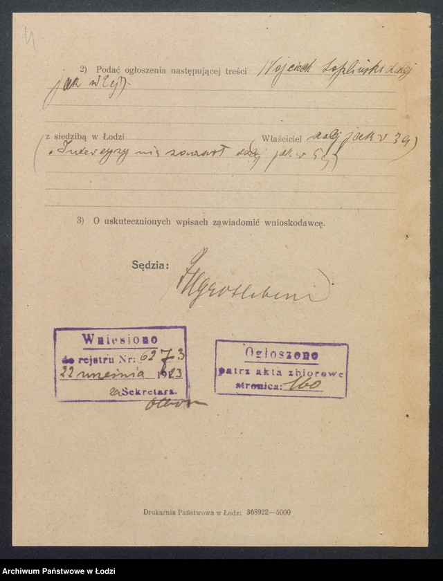 Obraz 6 z jednostki "Wojciech Sopliński- restauracja"