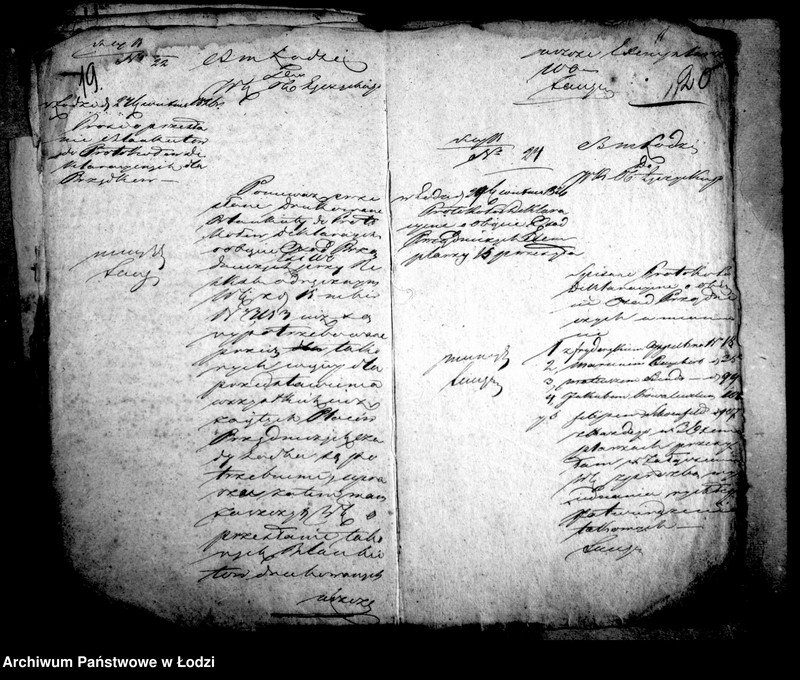 Obraz 16 z jednostki "Akta tyczące się budowy domów przez prządków"