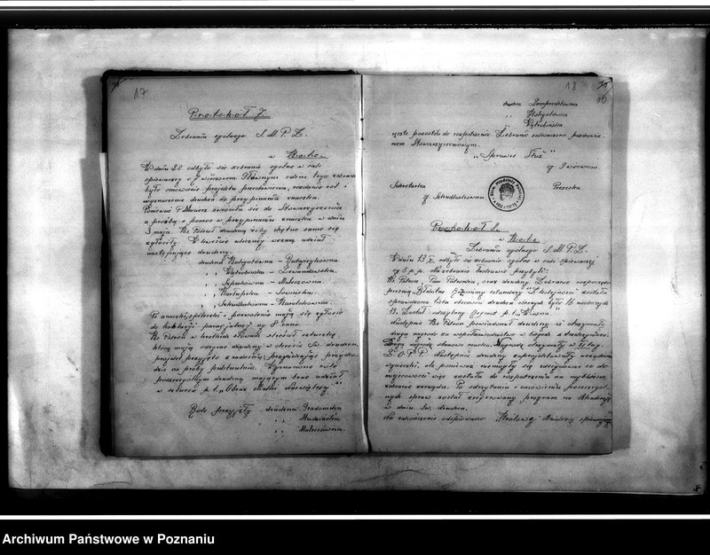 Obraz 13 z jednostki "Protokolarz zebrań"