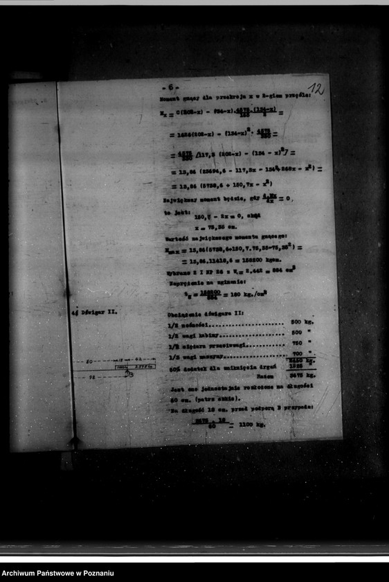 Obraz 16 z jednostki "Zatwierdzenie zakładu przemysłowego /urządzenia dźwigu/ Bystrzyckiego w Orzechowie Zjednoczone Fabryki Przeróbki Drzewa"