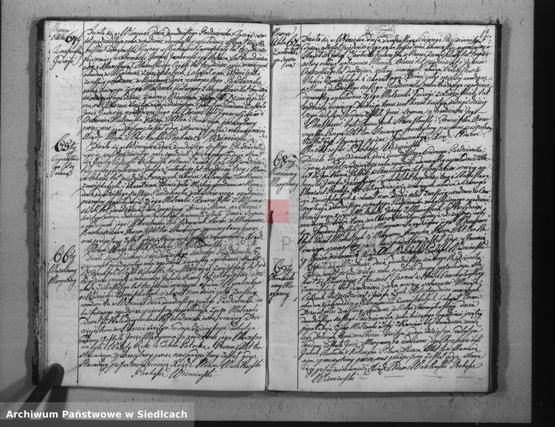 Obraz 15 z jednostki "[Akta urodzeń, małżeństw, zgonów]"