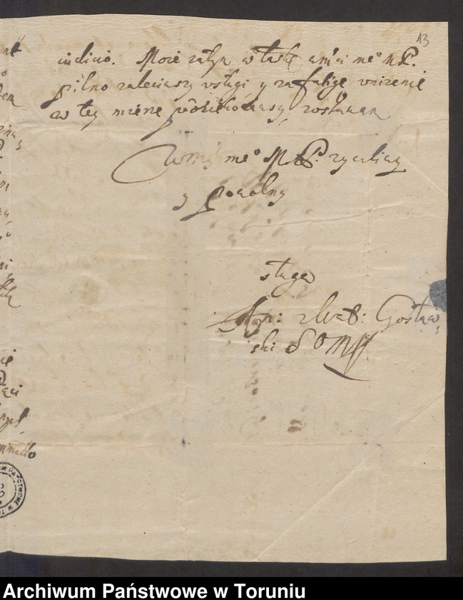 image.from.unit.number "[Władysław Kazimierz Guldenstern. M. in. listy Michała Korybuta Wiśniowieckiego]"