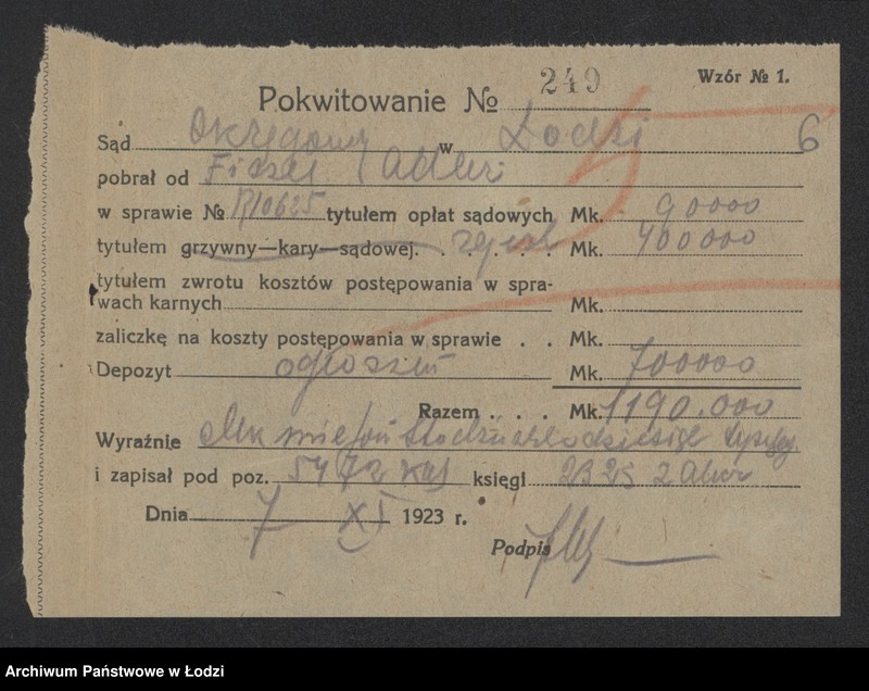 Obraz 8 z jednostki "Adler Fiszel- sprzedaż garderoby"