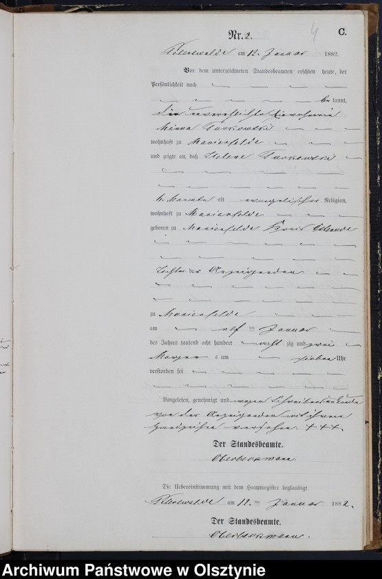 image.from.unit.number "Sterbe-Neben-Register Nr 1 - 100"