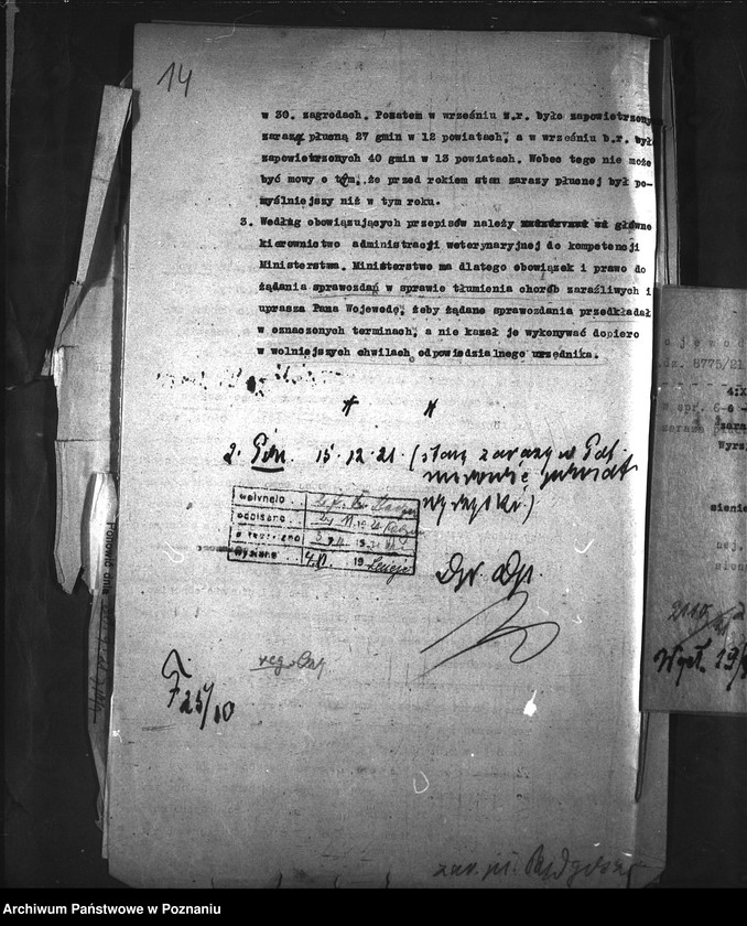 Obraz 18 z jednostki "Zaraza płucna - Bydgoszcz"