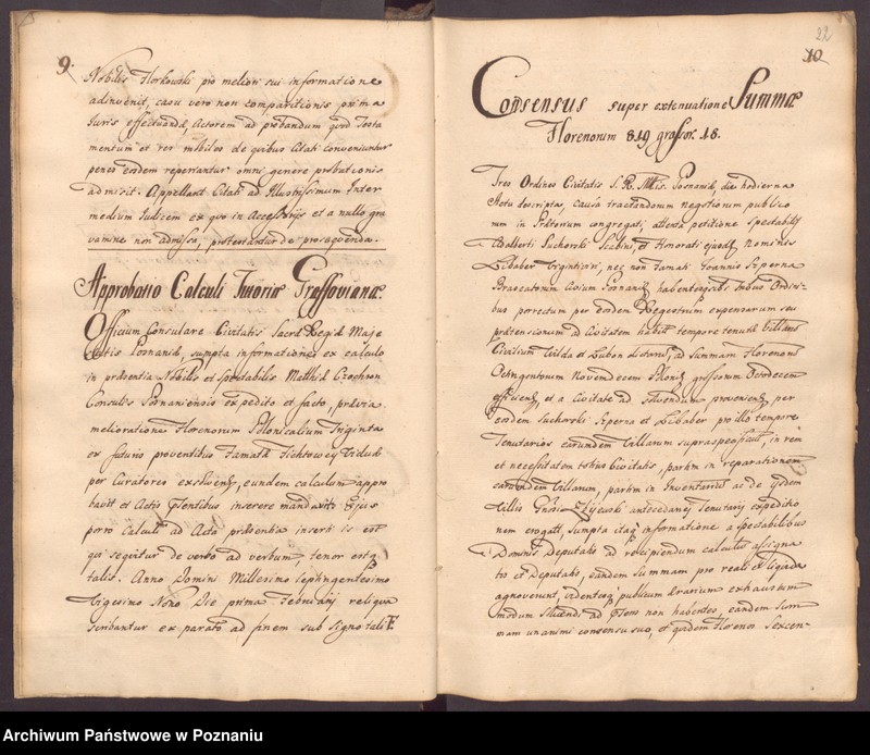 Obraz 9 z jednostki "Liber actorum officii consularis civitatis Posnaniae."