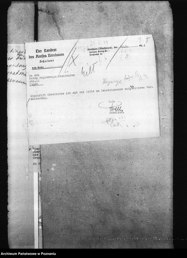 Obraz 13 z jednostki "Przeznaczenie szkół na cele wojenne"