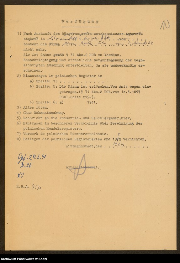 Obraz 12 z jednostki "Miron Berlin- handel manufakturą"