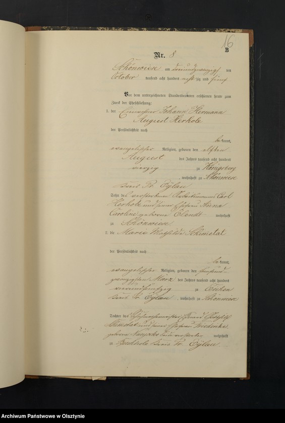 image.from.unit.number "Heiraths-Neben-Register Nr 1 - 16"