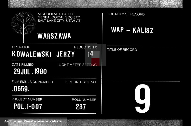 Obraz 1 z jednostki "[Księga zgonów]"