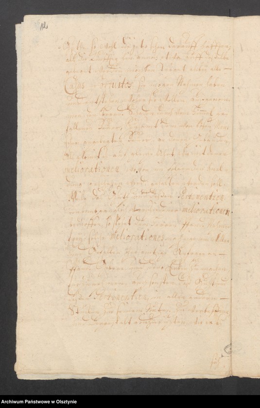 image.from.unit.number "Auklappen, H. [Haupt] A. [Amt] Brandenburg. Acta ein Anlehen von 3000 fl. [Floren] pol. [polnische]. Acta die Verpfändung durch die verw. [verwitwe] Lieutnant Mar. [Maria] Louise Gorzuchowski an den Kaufmann u. [und] Mälzenbräuer Mich. [ Michael] Gerwien"