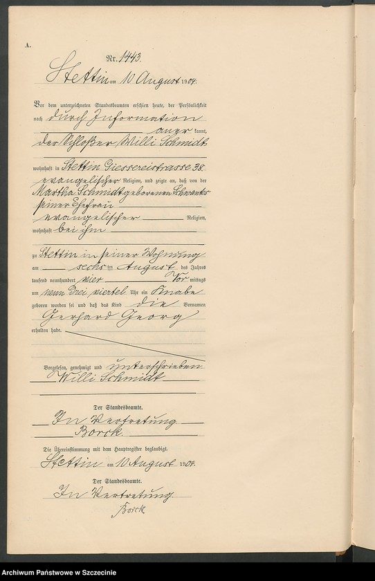 image.from.unit.number "Geburts-Register (Neben-Register) Band IV"