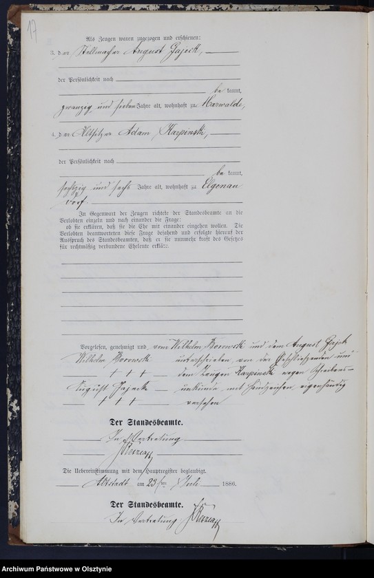 image.from.unit.number "Heiraths-Neben-Register Nr 1 - 23"