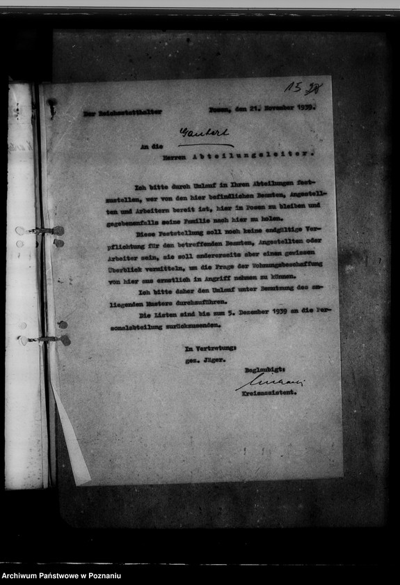 Obraz 19 z jednostki "Wohnungsfürsorge für Deutsche in Posen. Rundfunksempfanganlagen"