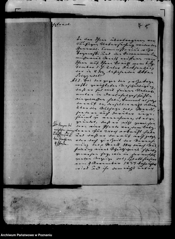 Obraz 11 z jednostki "Untersuchungssache wider den Generalkommissarius Geheimen Justizrat von Zakrzewski."