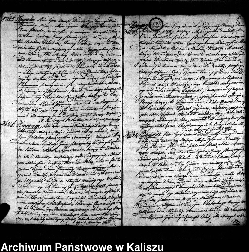 image.from.unit.number "Akta cywilne urodzenia, zaślubienia i zejścia"