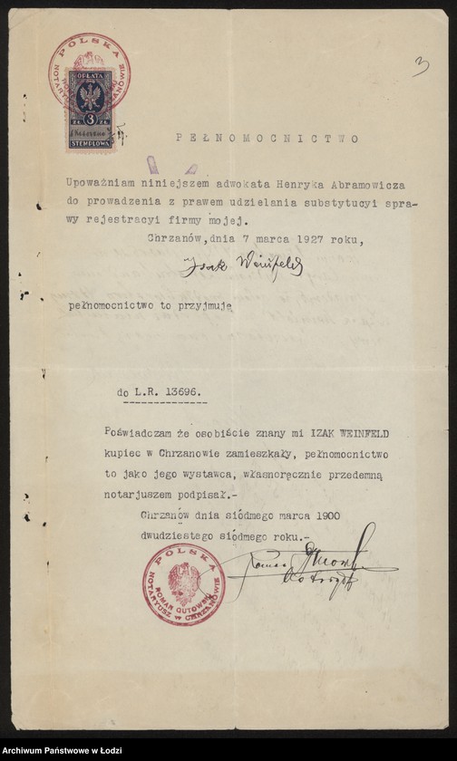 Obraz 5 z jednostki "Izaak Weinfeld- sprzedaż manufaktury"