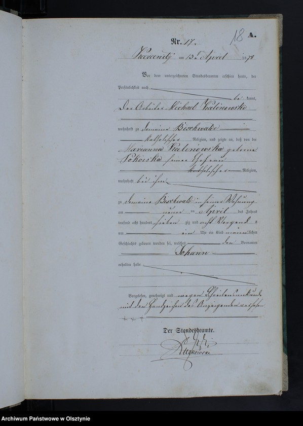 image.from.unit.number "Geburts-Haupt-Register Nr 1 - 77,1 - 88,1 - 81 i 1 - 69"