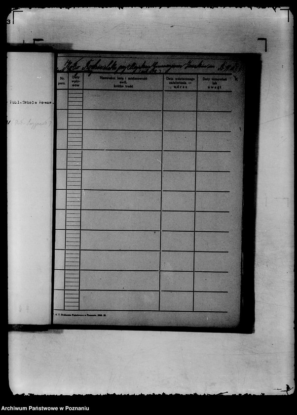 Obraz 10 z jednostki "/Spisy spraw Wydziału Społeczno-Politycznego/"