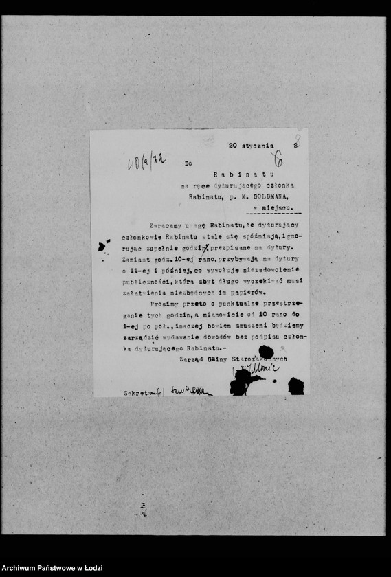 Obraz 12 z jednostki "Rabinat"