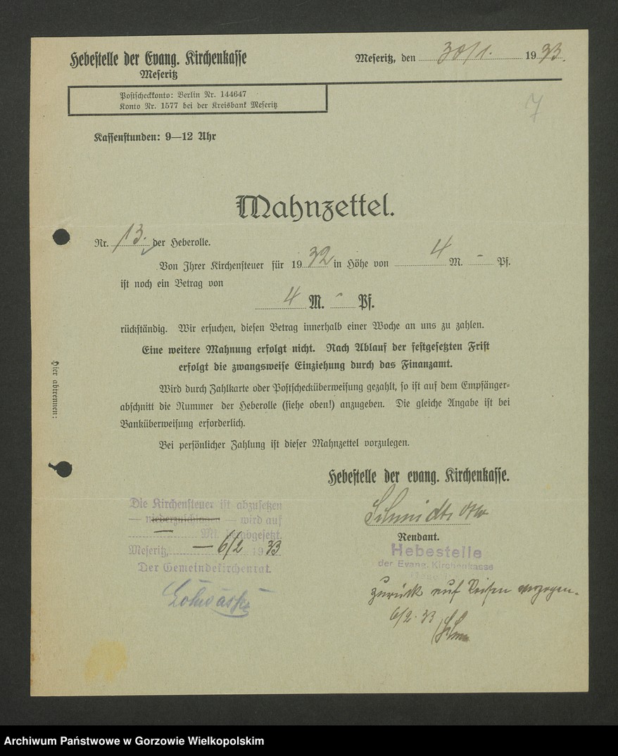 image.from.unit.number "Veränderungen in der Kirchensteuer- Hebeliste"