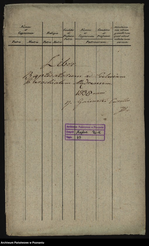 image.from.unit.number "Liber baptisatorum"