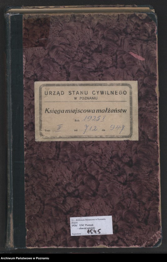 image.from.unit.number "Księga miejscowa małżeństw tom IV [Rejestr główny małżeństw]"