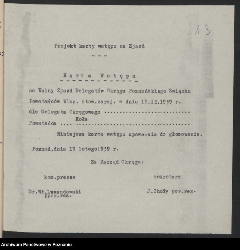 image.from.unit.number "Walny Zjazd Okręgu 19.II.1939."