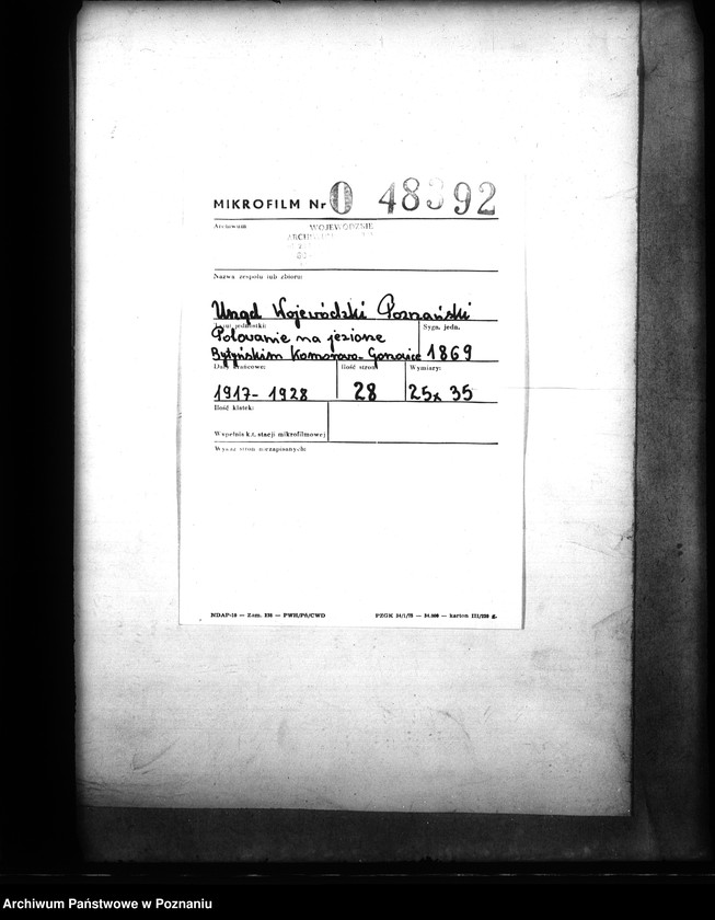 Obraz 2 z jednostki "Polowanie na jeziorze Bytyńskim Komorowo-Gorzewice"