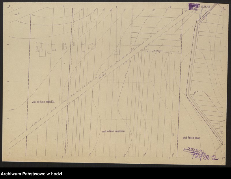 Obraz 2 z jednostki "Plan m. Łodzi 1: 2000. Sekcja SW 44"